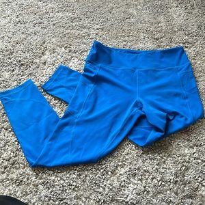 ‼️CLEARANCE‼️ Zyia Royal Blue Pocket Light n Tight Mid-Rise 7/8 24" (8-10) EUC